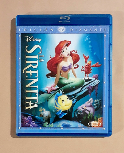 The Little Mermaid ( La Sirenita - 1989 ) - Blu-ray Original