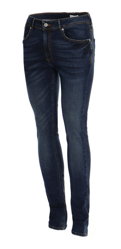 Jeans Corte Super Skinny De Hombre C&a Stretch Básicos