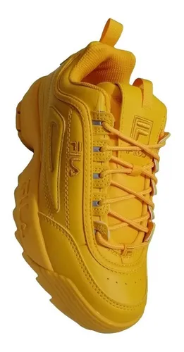 Tenis fila color amarillo hotsell