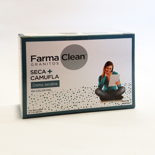 Farmaclean Granitos Seca Y Camufla X 1 Estuche. De Fábrica.