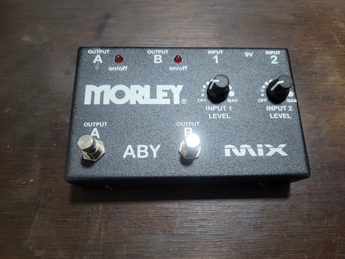 Pedal Morley Aby Mix Preto (Usado)