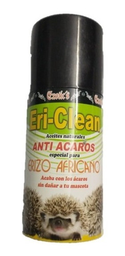 Eri-clean (anti Ácaros) Para Erizo Africano Exotic´s