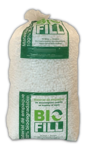 Relleno Para Empaque Biodegradable Tipo Biofill 