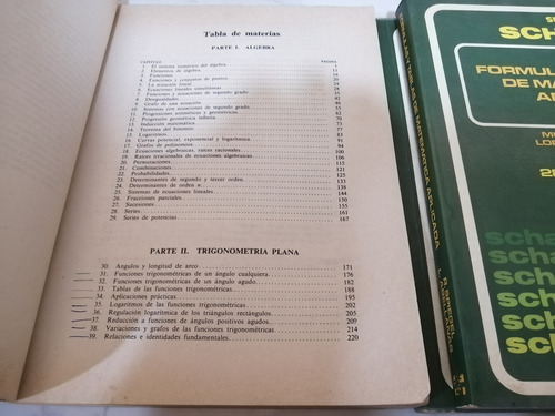 Fundamentos De Matemáticas Superiores. +2 Afines Schaum (Usado)