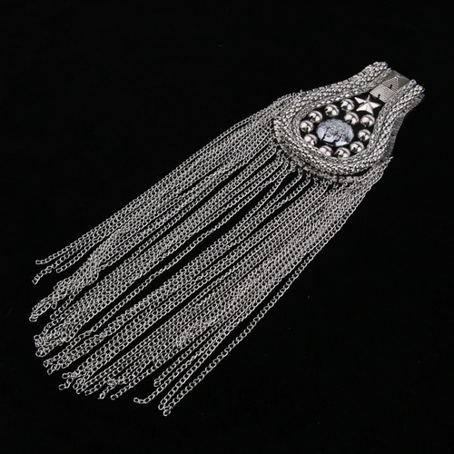 Charretera Con Borlas Largas De Cadena Insignia De Hombro