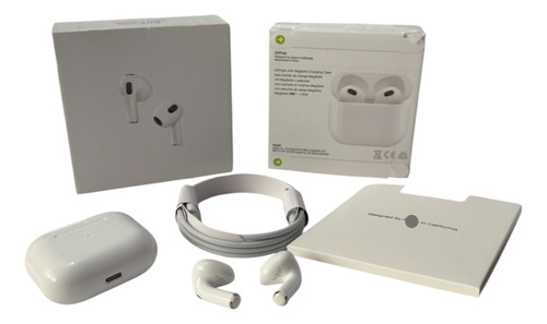 Audífonos Air 3ra Generación Gps Para Iphone & Android Blanco (Reacondicionado)
