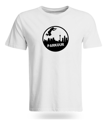 Camisetas Colección Parkour Hombres Deportistas Extremos