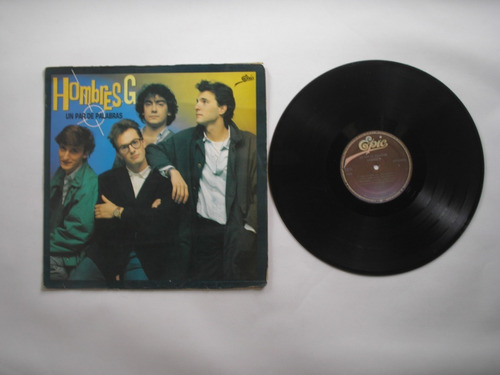 Lp Vinilo Hombres G Un Par De Palabras Azul Ed Colombia 1986