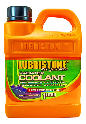 Refrigerante Lubristone Radiator Coolant Verde Por Litros