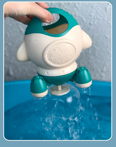 Bombita De Agua Rocket Toys Para Bebe Tina Baño Importada