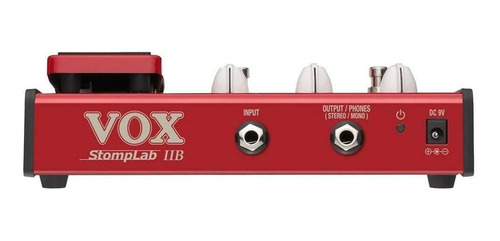 Imagen 4 de 4 de Pedal de efecto VOX StompLab IIB rojo