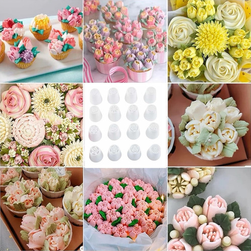 Kit De Pasteleria Reposteria Accesorios Manga Picos