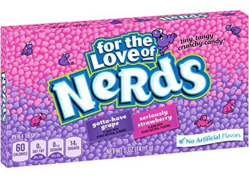 Nerds Uva Y Fresa For The Love Of Grape/strawberry 141.7g