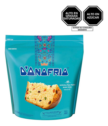 Paneton D'onofrio Bolsa - Caja X 6 Uni. X 880 Gr.