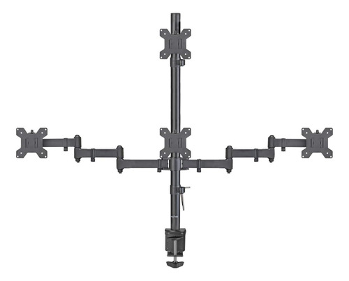 Soporte De Escritorio Suptek Para Monitor Lcd De Cuatro L...