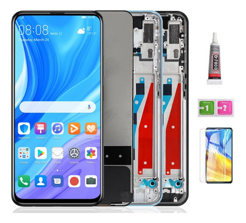 A Pantalla Lcd Con Marco For Huawei Y9s Stk-l21 Lx3