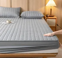 Comprar Protector Cubre Colchon Impermeable 1 Plaza Capitoneado