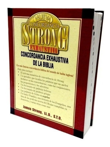 Nueva Concordancia Exhaustiva De La Biblia Strong + Regalos