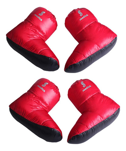 2 Pairs Of Comfortable Tent Boots For Low Temperatures