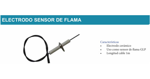 Bujia Sensor De Llama Chispero 6cm Gas A 9.2