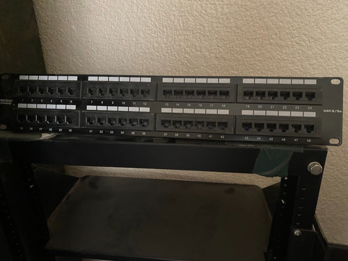 Panel Ethernet Trendnet Tc-p48c5e 48 Puertos