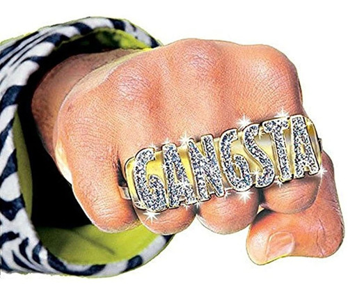 Disfraz De Anillo De Gangsta