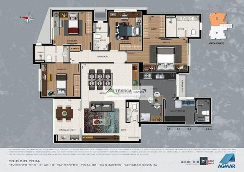 Imagem 6 de 16 de Cobertura Residencial À Venda, Sion, Belo Horizonte - Co0095. - Co0095