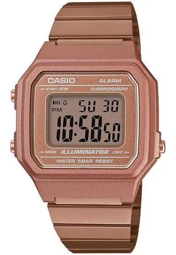 Reloj Casio Vintage Para Mujer Color Rosa B650wc 5avt