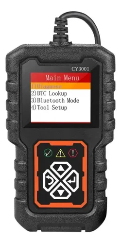 Scanner Automotivo Obd2 Leitor De Codigos Cy3001