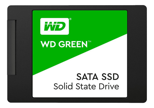Imagen 1 de 5 de Disco sólido interno Western Digital WD Green WDS480G2G0A 480GB verde