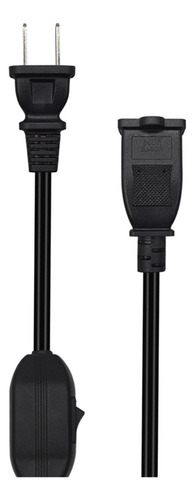 Cable De Extensión De 2 Clavijas/2 Con Interruptor, / De