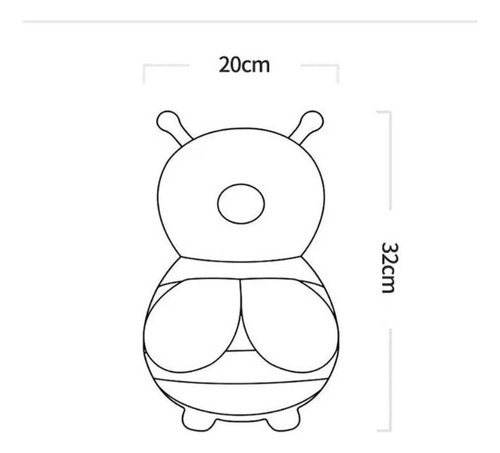 Para Almohada Protectora Antigolpes Anticaídas Para Bebes