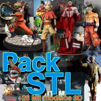 Comprar Pack Stl Impressão 3d, Arquivos De Alta Qualidade. _._