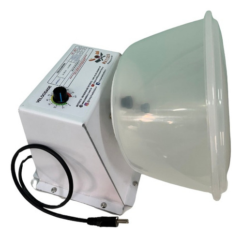 Máquina De Dragear Mini Drageadeira 4 L Completa Automática Cor Branco Frequência 50 Hz / 60 Hz 127/220v