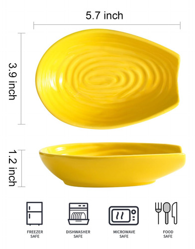 Soporte De Cuchara De Porcelana Para Estufa, Utensilios De C
