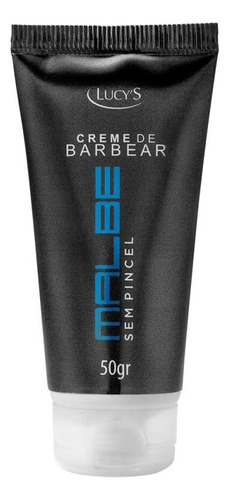 Creme Barbear Sem Pincel Amacia E Previne Irritação Lucy's