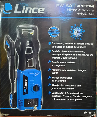 Hidrojet Lince Hidrolavadora Electrica Pw Aa 14100