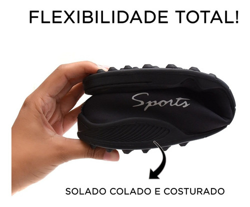 Imagem 6 de 7 de Tênis Sapatilha Neoprene Aquática Pesca, Praia, Cachoeira