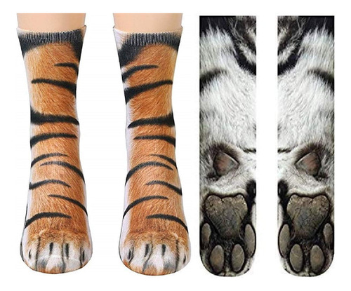 Calcetines De Patas De Animales - Calcetines De Animales 3d