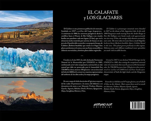 Libro Fotografico El Calafate Y Los Glaciares - Bilingue Andres Bonetti 6ta.ed, De Bonetti, Andres. Editorial Andres Bonetti, Tapa Dura En Español, 2020