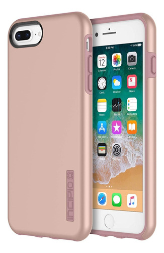 Case Incipio Dualpro Para iPhone 7 Plus / 8 Plus Rose Gold
