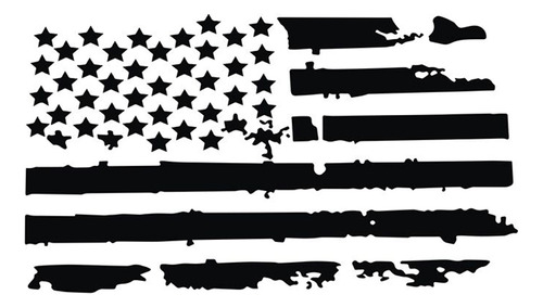 Adhesivo Para El Capó De Estados Unidos, Diseño De Bandera D