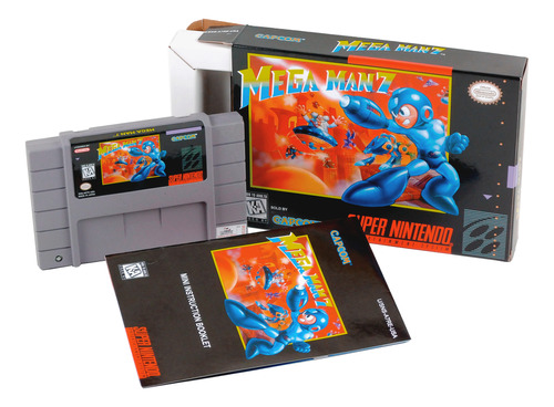 Mega Man 7 Super Nintendo Snes Completo