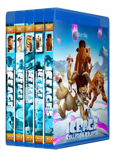 La Era Del Hielo - Coleccion Completa - Bluray -  Films