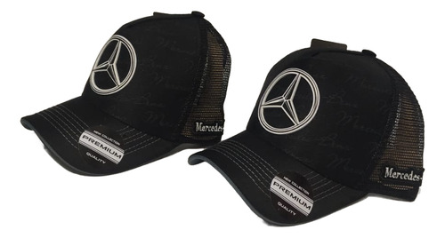 Gorra Premium Trucker F1 - Franco Colapinto Mercedes M Mercedes Negra