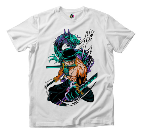 Polera Anime One Piece - Roronoa Zoro V2