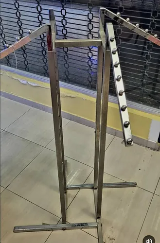 Exhibidor De Ropa Cromado (Usado)