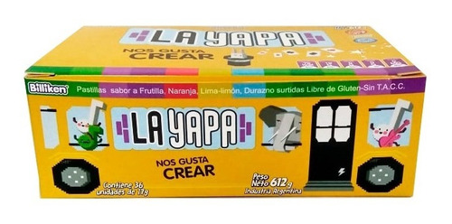 Pastillas La Yapa X 36u - Oferta Delipop Dulceria