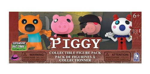 Phat Mojo Muñeco Piggy Collectible 4 Pack