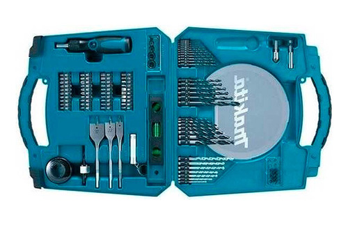 Set Maleta 100 Piezas Taladrar/ Atornillar Makita D-42335